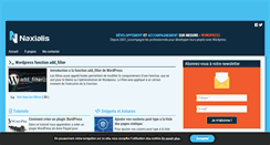 Desktop Screenshot of naxialis.com